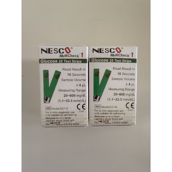 Jual Strips Glukosa Nesco Shopee Indonesia