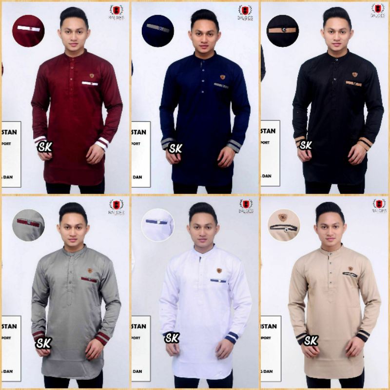 Koko Kurta Pakistan Lengan Panjang / Koko Kurta Pakistan / Koko Kurta Pakistan Dewasa