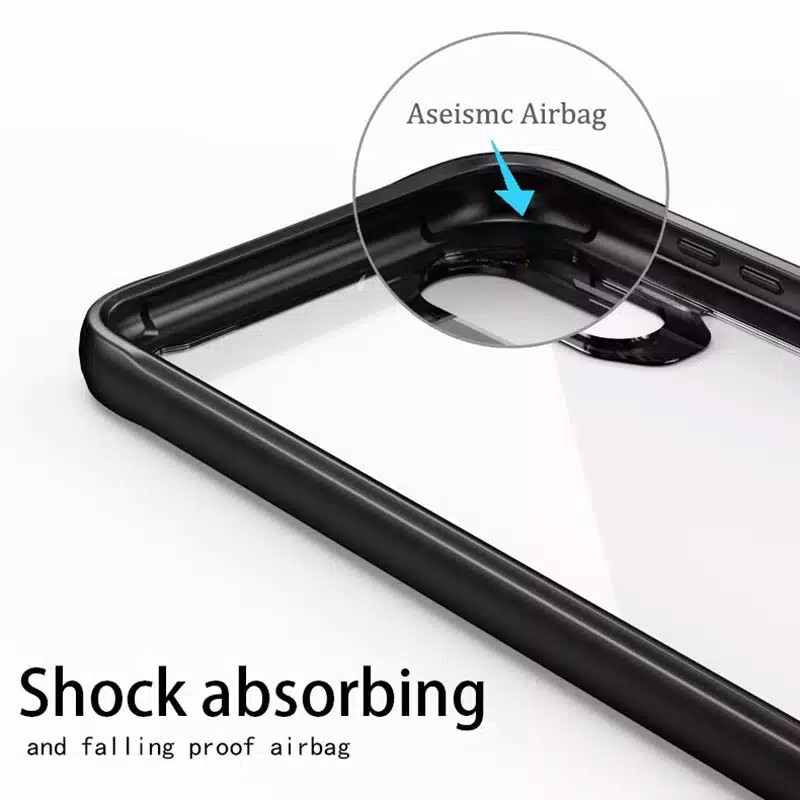 SAMSUNG A01 CORE Anti-fall Airbag hard Case Shockproof Transparant Casing