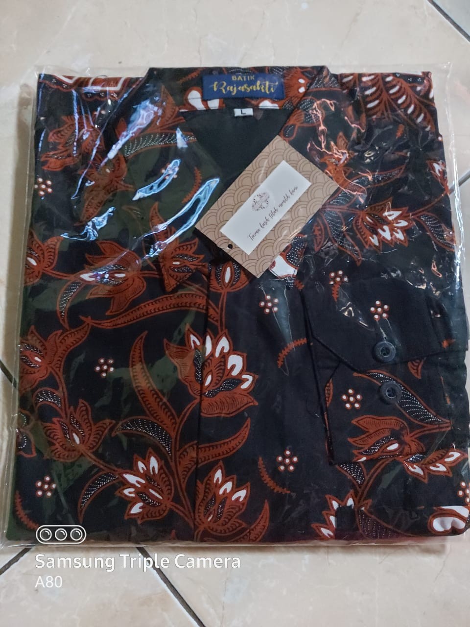 Mahapraja Kemeja Batik Pria Katun Sragenan Full Furing
