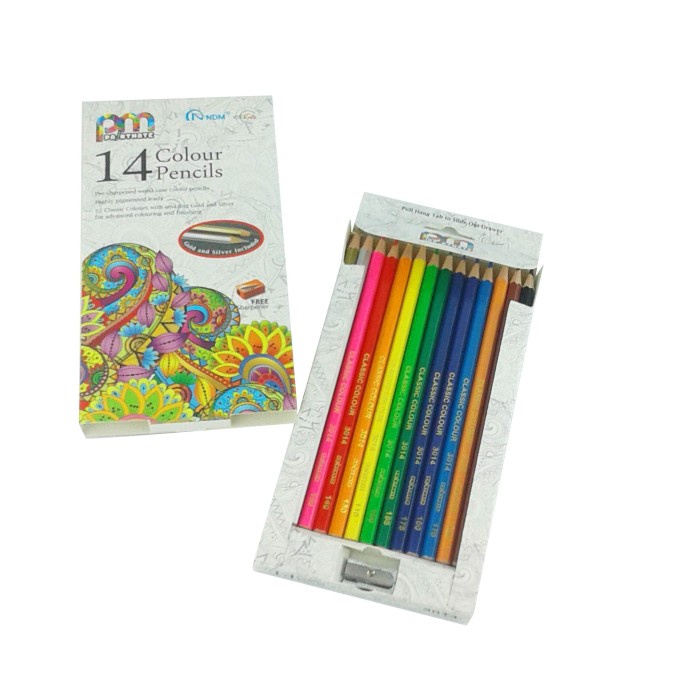 

Produk Unggulan Pensil Warna Panjang 12 Warna + 2 Warna Paintmate Bonus Serutan Metal Terbatas
