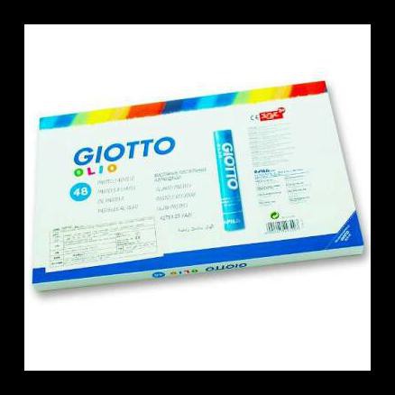 

New Produk Crayon Pastel 48 Warna Olio Giotto Extra Strong