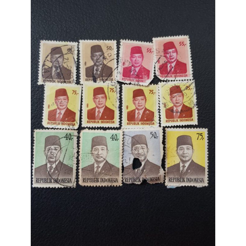 Perangko Kuno edisi Soeharto