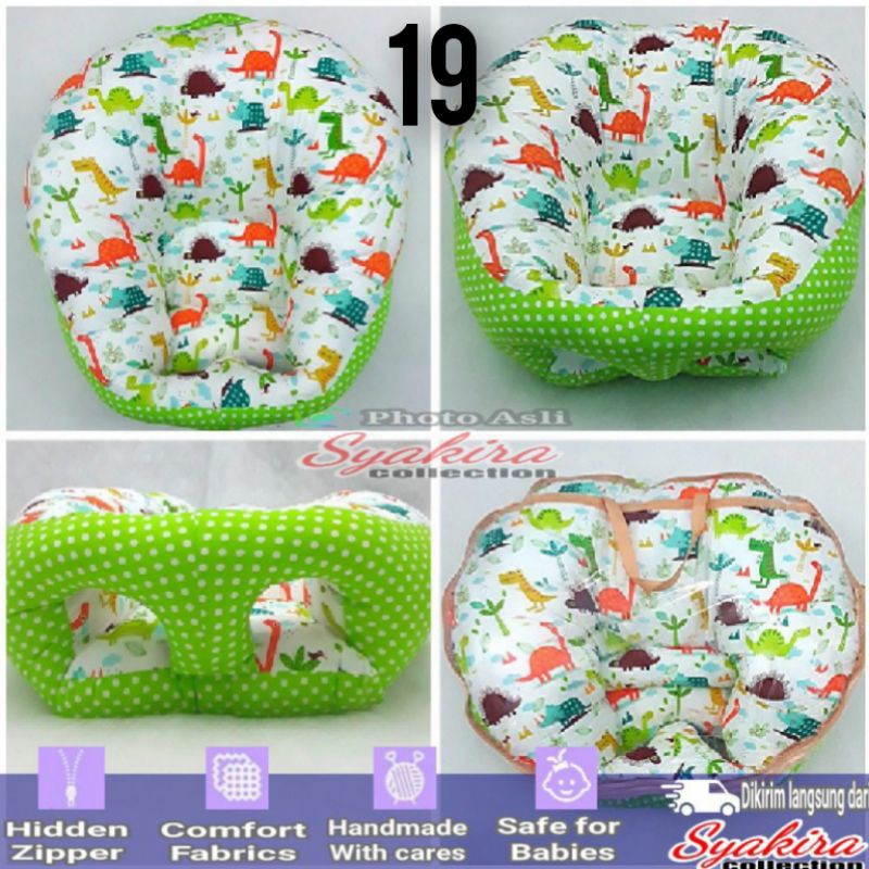 Sofa bayi untuk Bayi belajar Duduk motif Terbaru