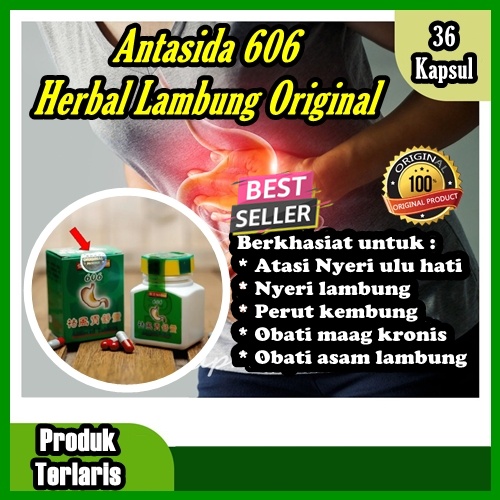 

TERLARIS obat perut kembung begah antasida herbal asam lambung china original 606