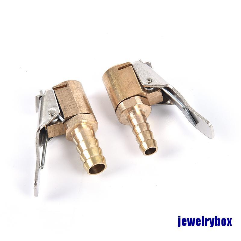 (Jewelrybox) Adaptor Konektor Katup Pompa Ban Mobil Bahan Kuningan