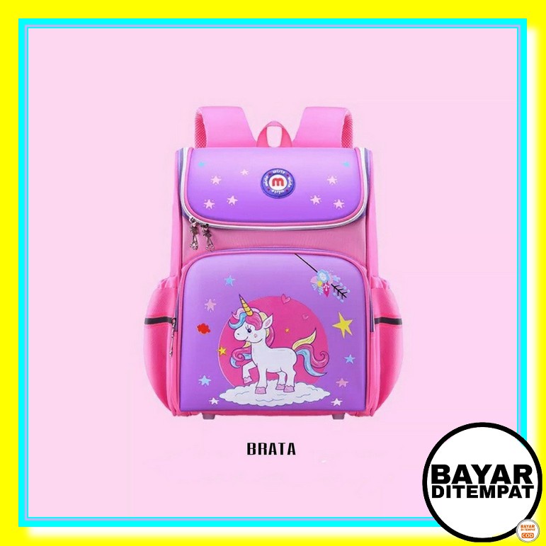 Tas Sekolah Ransel Gendong Anak Anak Perempuan Cewek Wanita Kelas Paud Tk Sd Umur Usia 1 2 3 4 5 6 7