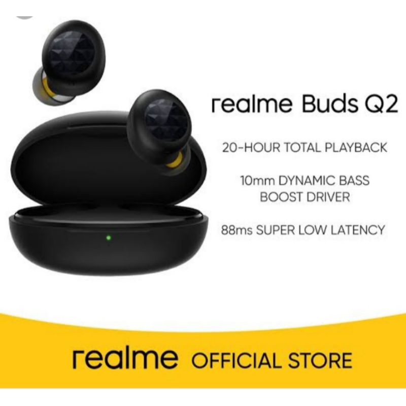 NEW REALME BUDS Q2 GARANSI RESMI