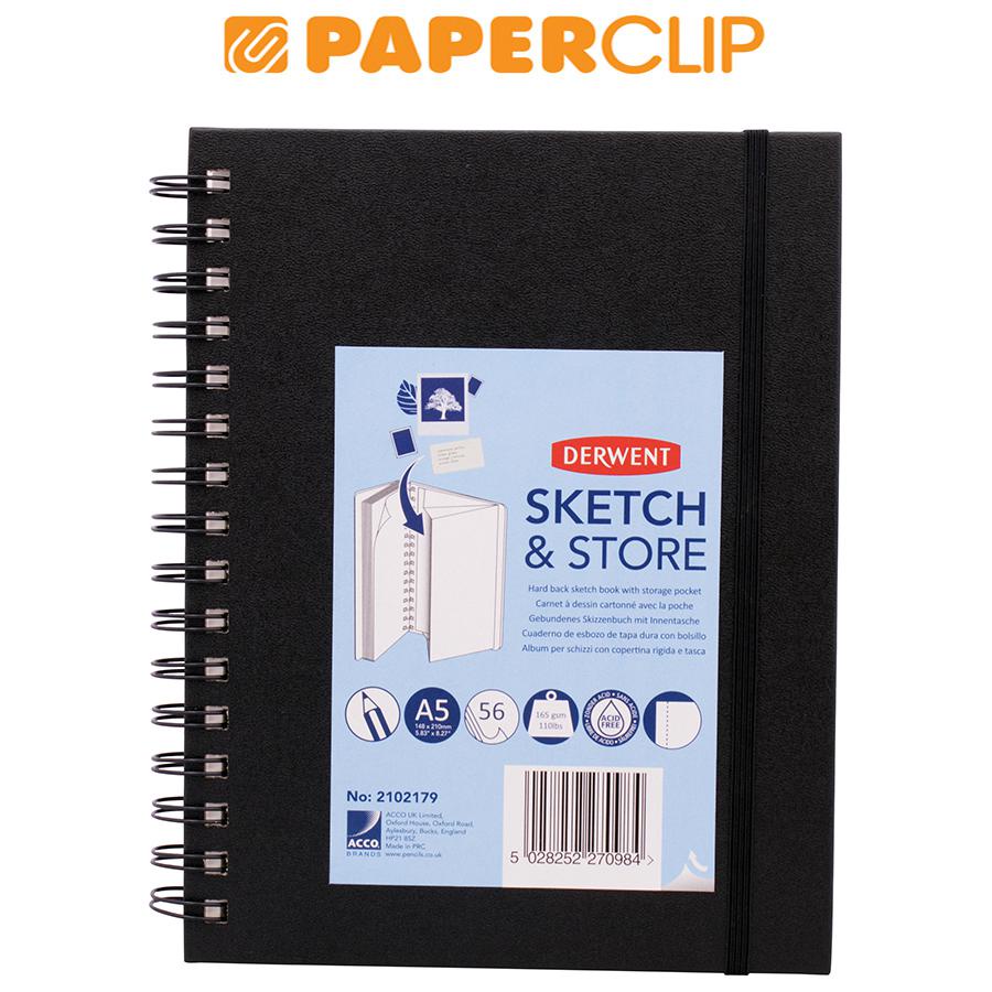 

SKETCHBOOK DERWENT HARD BACK A5 2102179DW