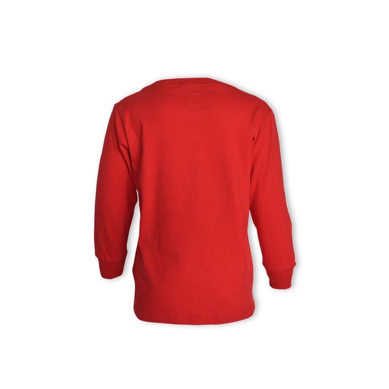 Osella kids T-shirt Long Slevee Print Osella Red Print-1