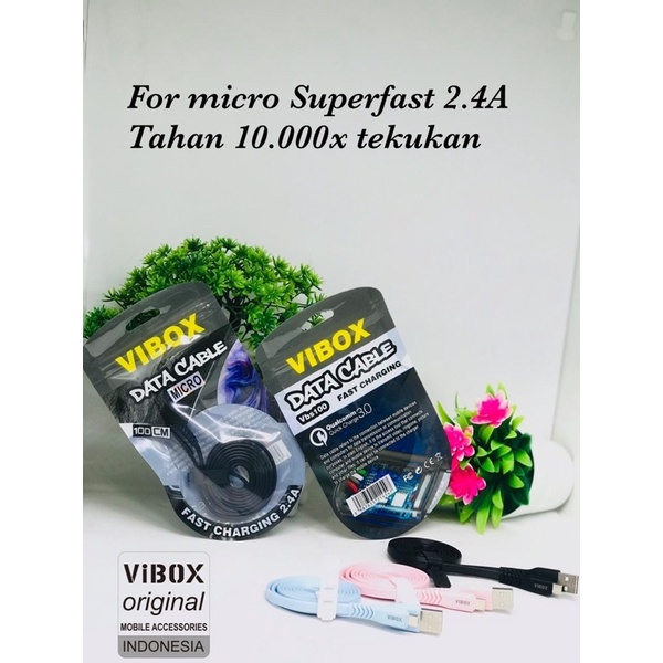 PROMO KABEL DATA VBS100 MICRO TYPE C IP ORIGINAL FAST CHARGING PREMIUM SMART CABLE SUPER QUALITY