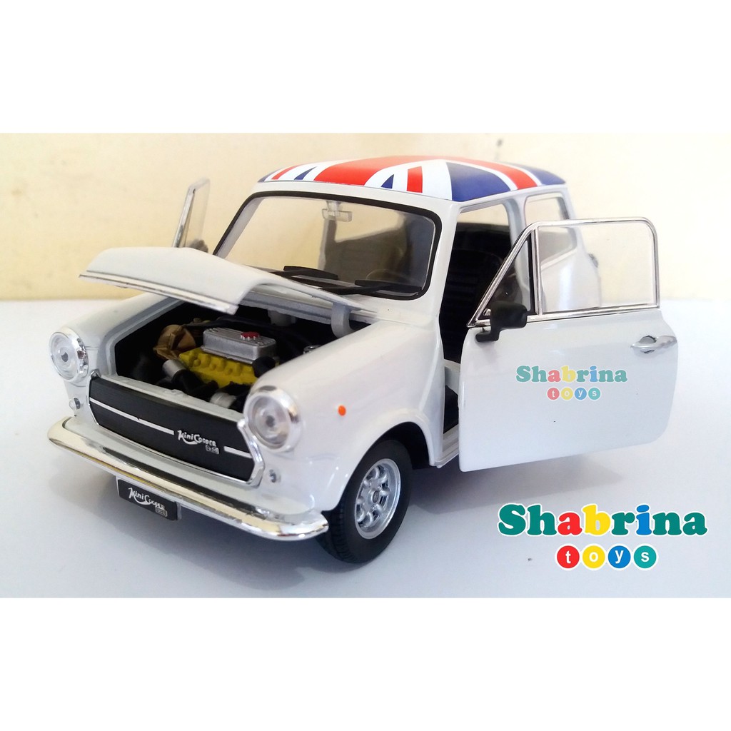 Diecast Miniatur Mini Cooper 1300 Skala 1 : 24 - Welly