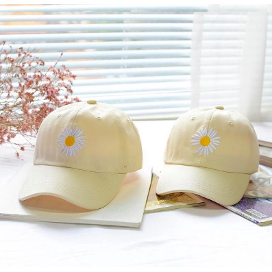 Topi Baseball Boridr Daisy Trendy and Stylish Fashion