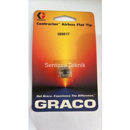 GRACO Contractor Flat Tip / Spray Tip 269617