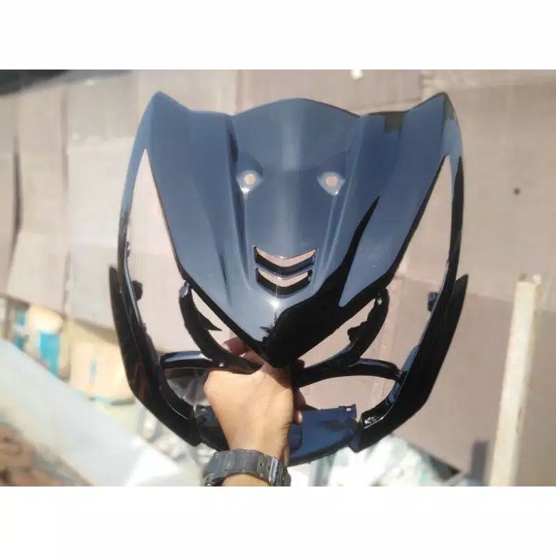 Tameng panel kap body Depan Beat Fi esp warna Hitam