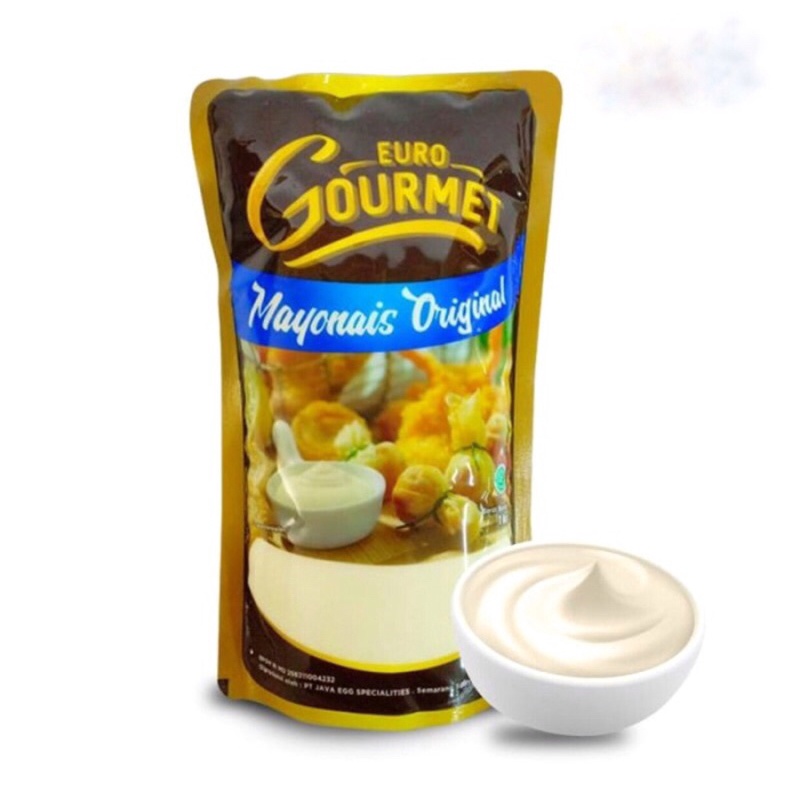 Euro Gourmet Mayonais Original 1 kg Mayo Mayones Mayonnaise