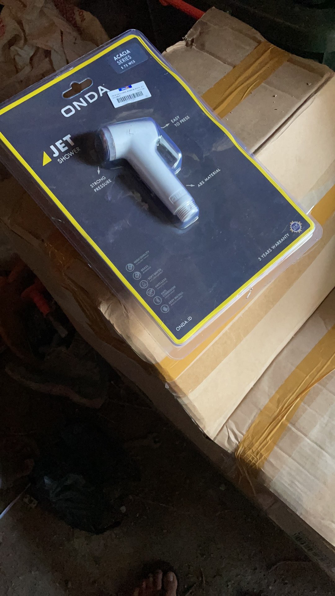 Jet Shower Onda Exclusive S75wcs White Semprotan Toilet Kamar Mandi