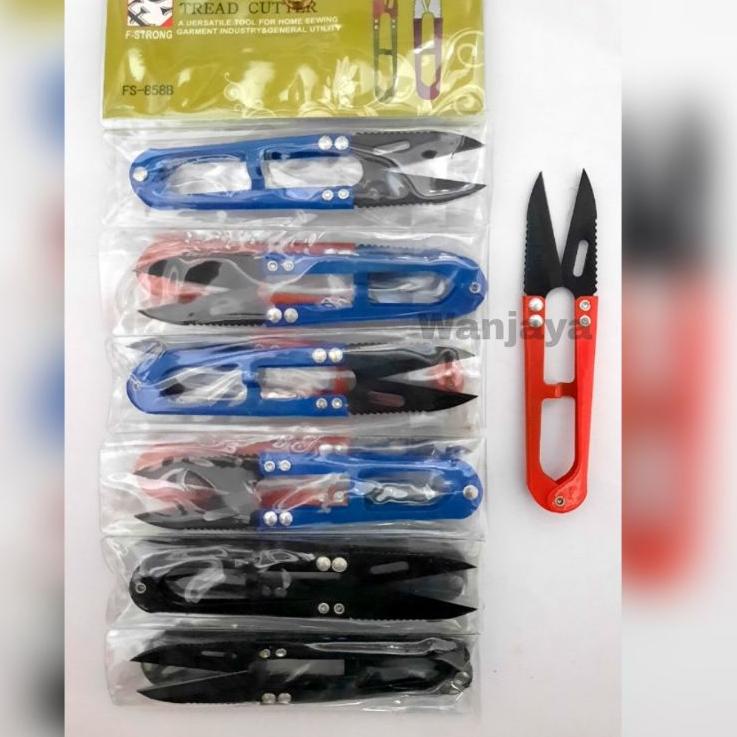 

Spesial Diskon Gunting catrek / cekris / thread cutter / potong benang kecil F-Strong FS-858B (12 pcs)