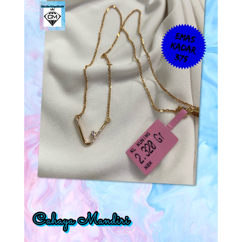Kalung Emas Kadar 375 (8K) Berat 2,320 Gram