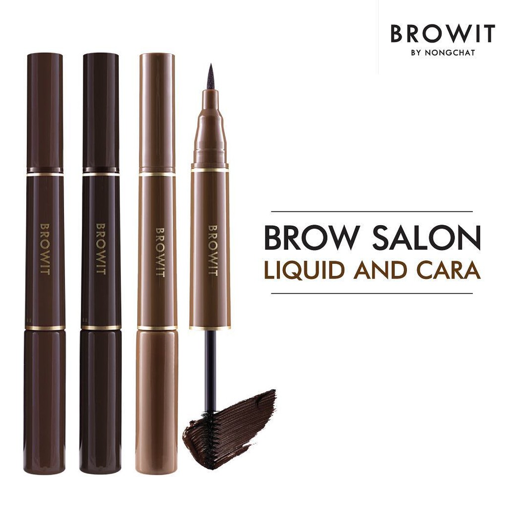 Browit Alis by Nongchat Brow Salon Liquid and Cara