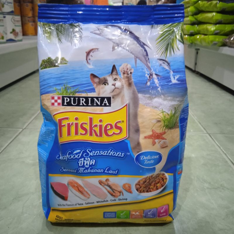 Friskies Seafood Sensations 1,2kg makanan kucing