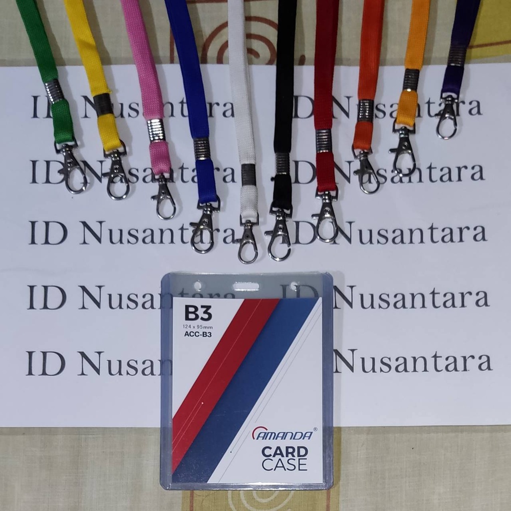 

Paket Tali Kait Besi + ID Card Case B3
