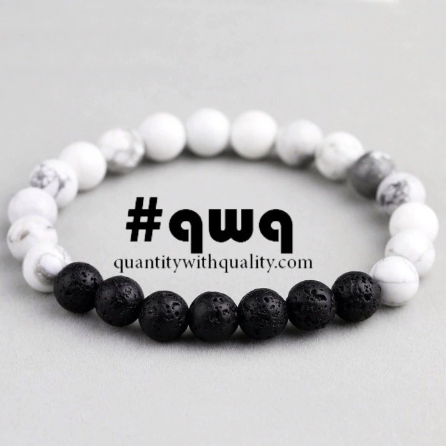 gelang customblack lava stone diffuser therapy shamballa anak