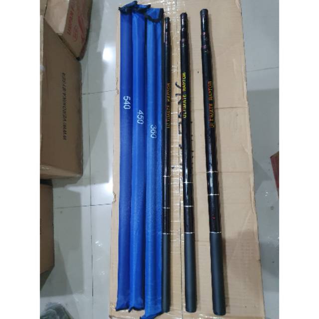 Joran Tegek zoom murah panjang 360-450-540