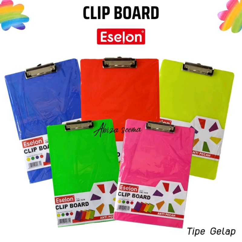 

ESELON Clip Board-Papan Klip CBC 707R/CBR 708R