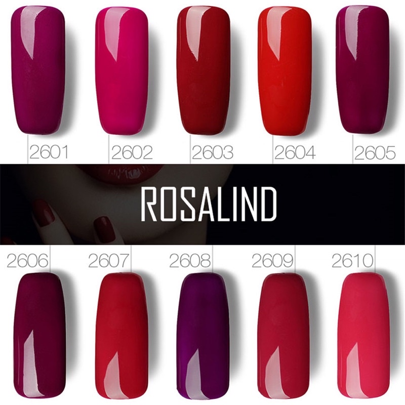 RED SERIES ROSALIND GEL NAIL POLISH UV LED / Kutek / Cat Kuku / UV Gel Polish ROSALIND