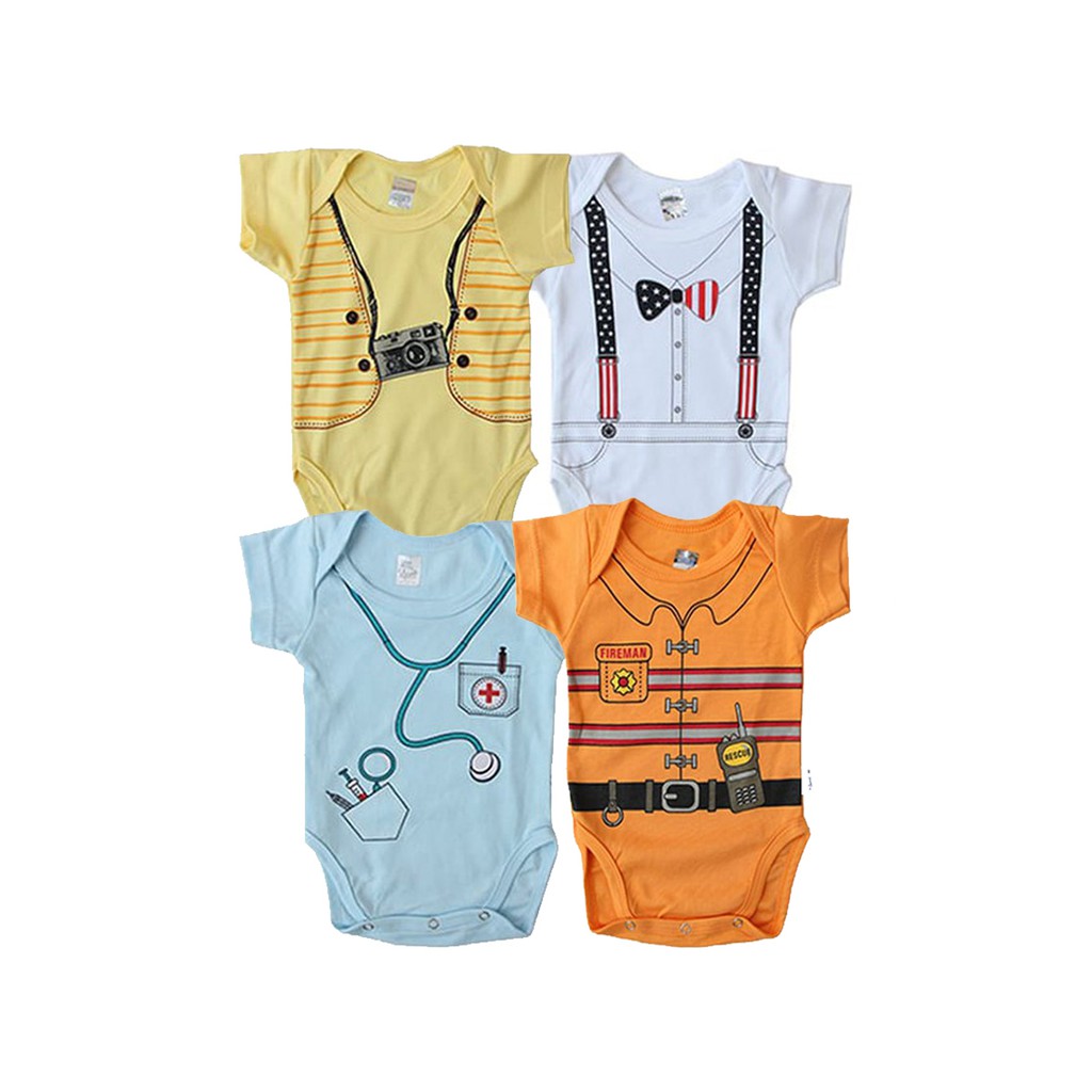 Kazel Jumper Bodysuit FIREMAN Edition - 4 Pcs