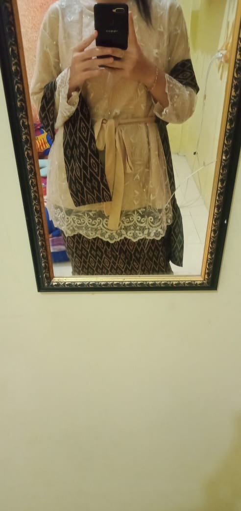 Promo Termurah!! Couple Alita Batik Couple Keona Brocade Free Selendang Bs091