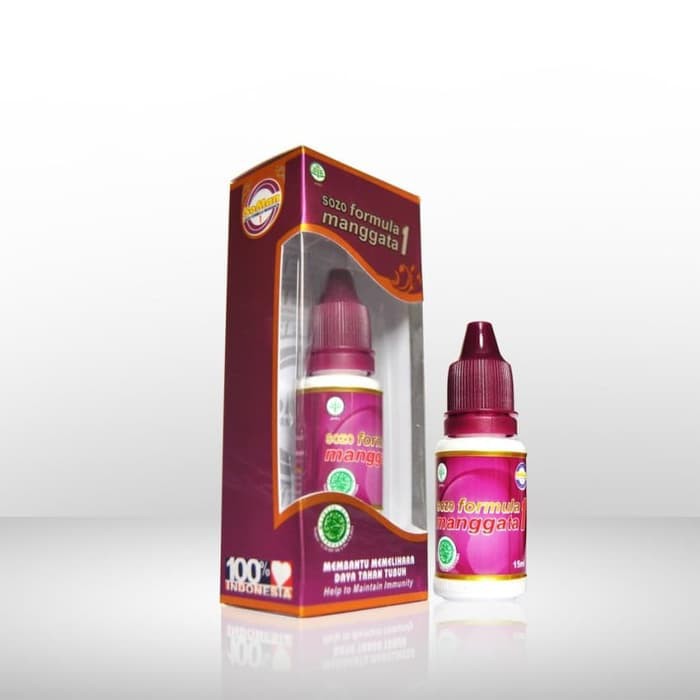Sozo Formula Manggata 1 - SoMan Obat Tetes Jamu Herbal
