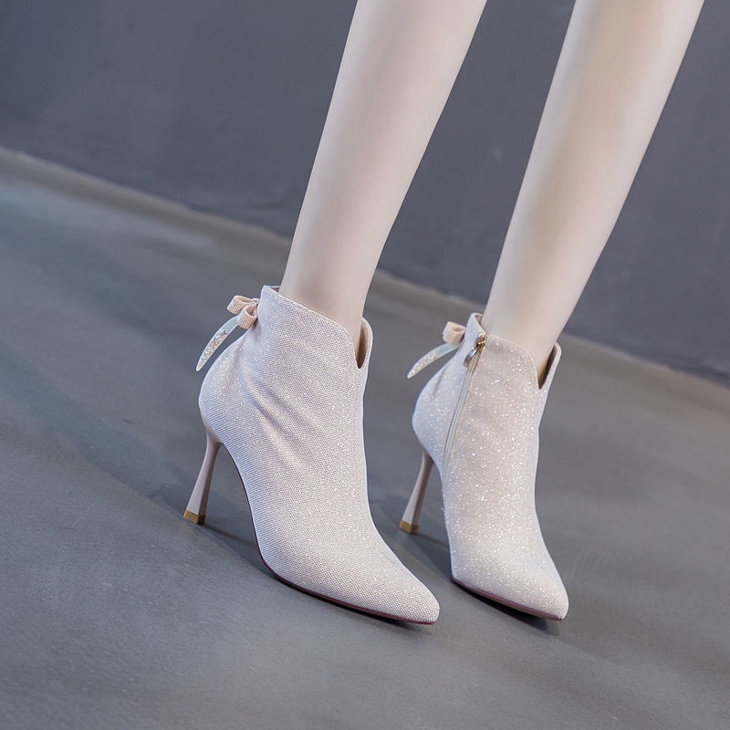 ✅PINKEY P061 Heels High Harp Sepatu Boots Fashion Wanita Fashion Casual