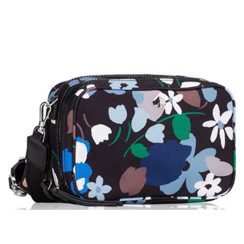 KATE SPADE JAE BOLD BLOOMS CAMERA BAG
