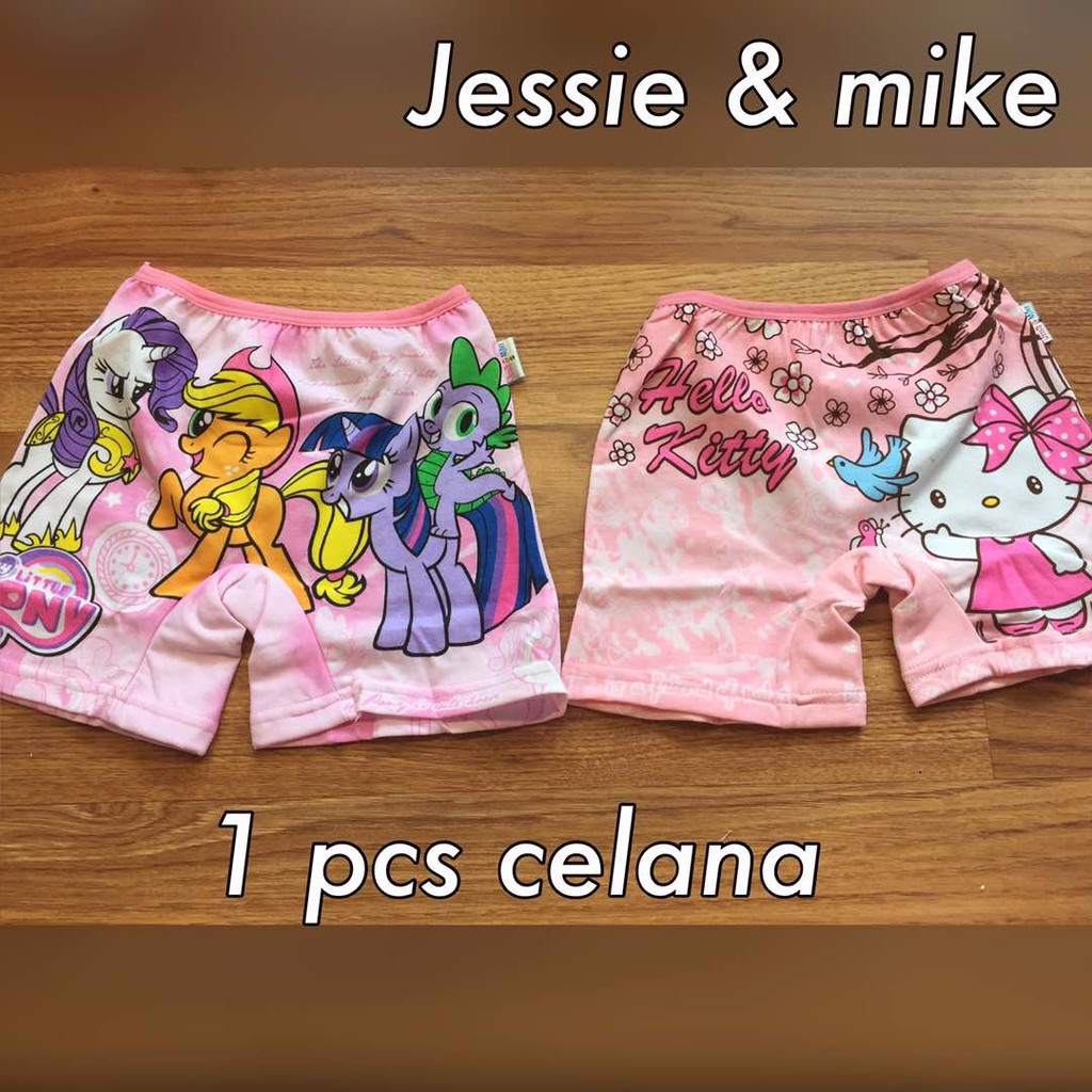 SBS Celana dalam anak perempuan boxer Jessie Mike