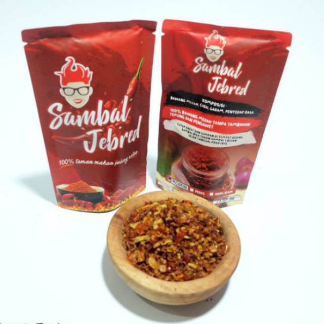 

Sambal Jebred Bawang Goreng Rebon 60gr