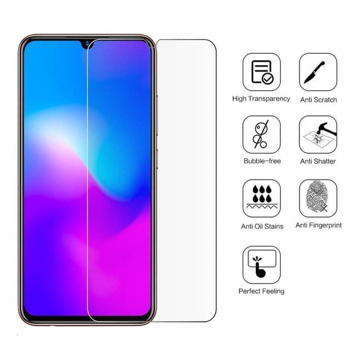 Tempered Glass Vivo S1 S1 Pro Screenguard Antigores Kaca Temperglass Antigores Kaca Bening