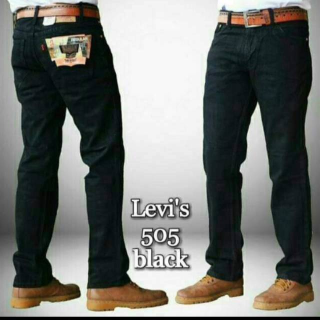 Celana jeans/levis 505/standar reguler fit/size 27-23