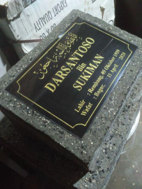 Batu Nisan Beton Granit Termurah Berkualitas