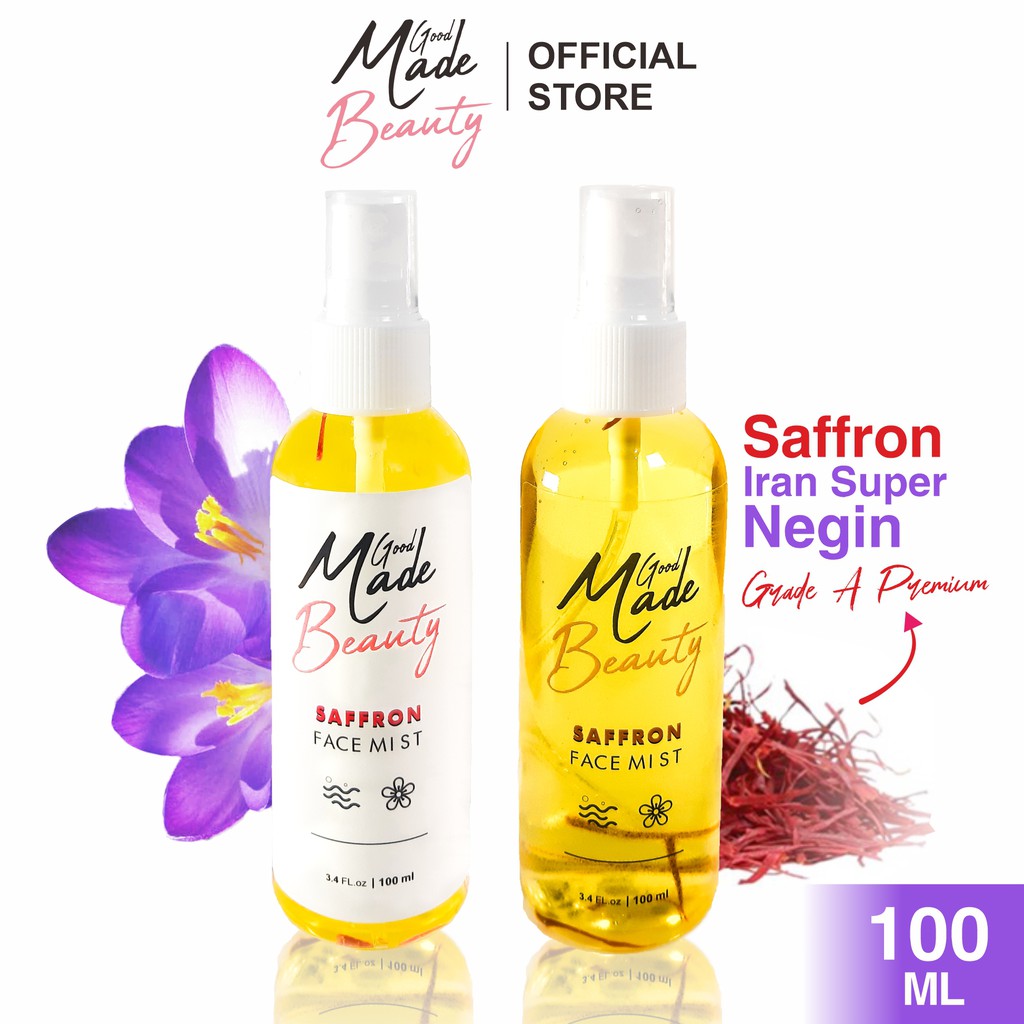 GOOD MADE - FACEMIST SAFFRON | SAFFRON SPRAY | FACE MIST SAFFRON | SAFRON FACE MIST | FACE MIST | SAFRON | COD