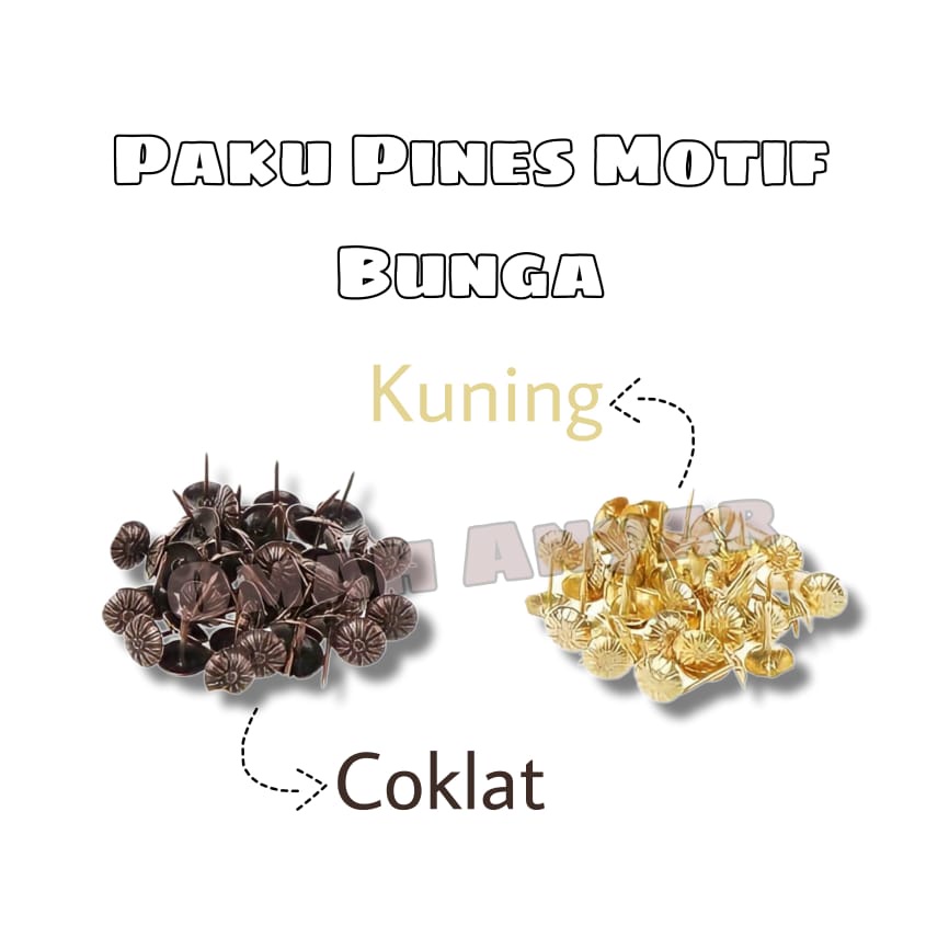 Paku Payung Paku Pines Motif Bunga ecer