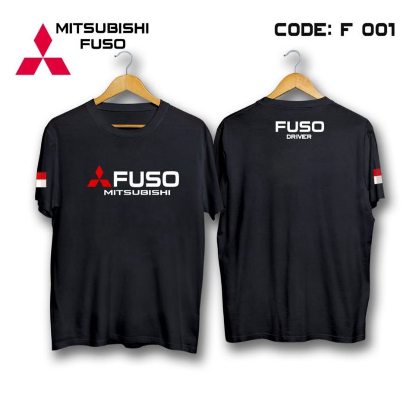 kaos fuso mitsubishi ll kaos distro cotton combed