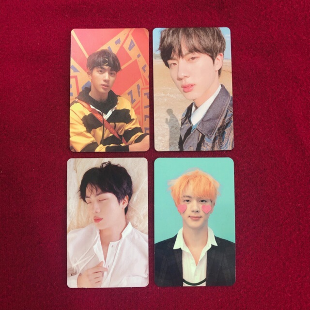 bts: love yourself jin photocard pc [her, tear, answer]
