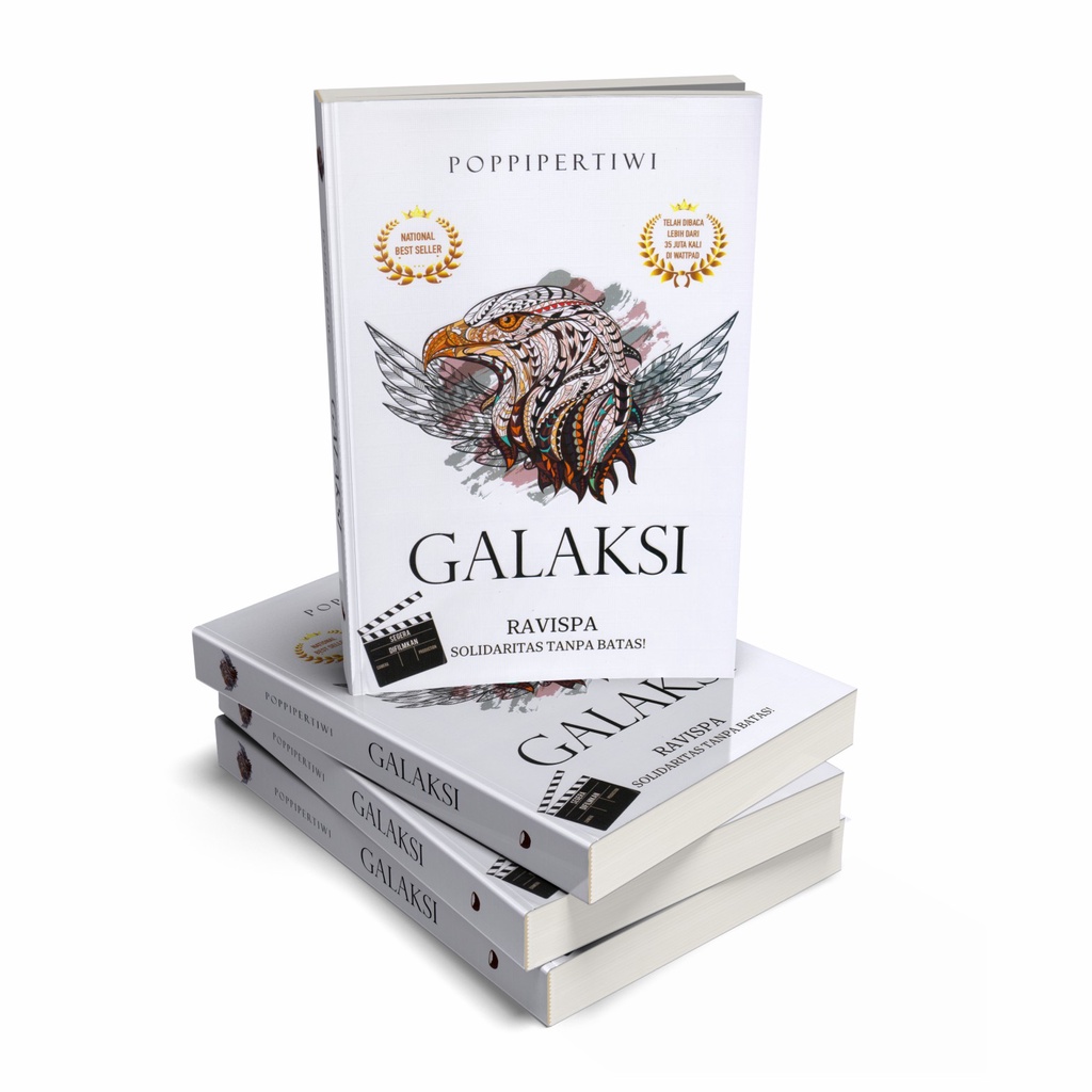 Buku Novel Wattpad Septihan Mariposa Galaksi / Antariksa / Alvaska / Septihan / Mariposa Original Best Seller-GALAKSI
