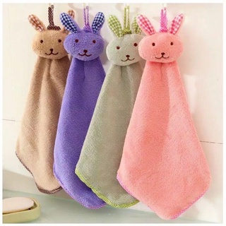 ELDE 1 -  Kain Lap Tangan Kelinci Handuk Lap Tangan Lucu Karakter Bunny Hand Towel