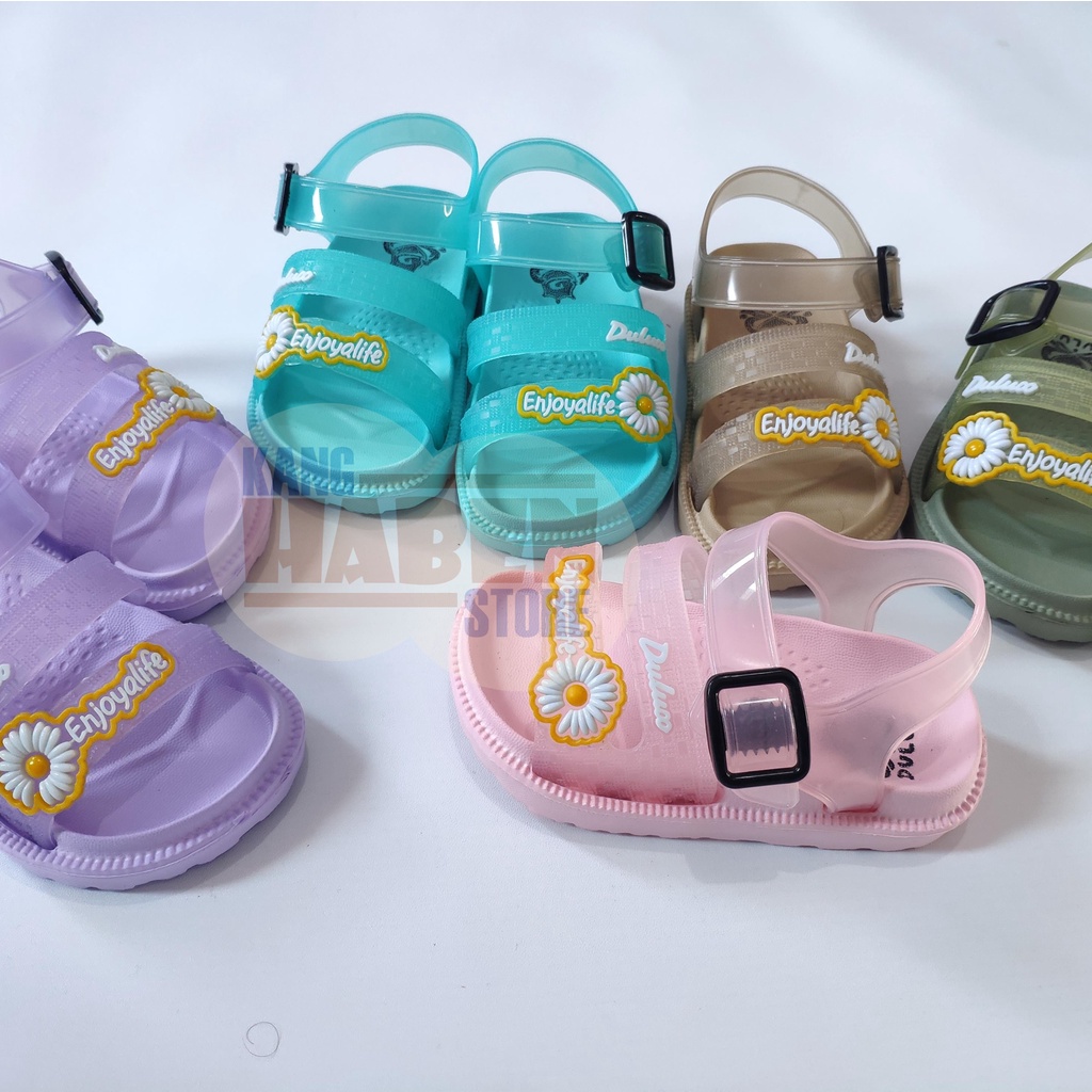 Sandal Pesta Anak Perempuan Balita, Sandal Gunung anak Prempuan, Sandal Anak Cewek Karet 323D