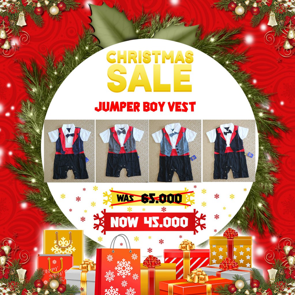 Jumper Boy Vest / Jumper Bayi / Baju Anak-anak / Baju Anak Cowok