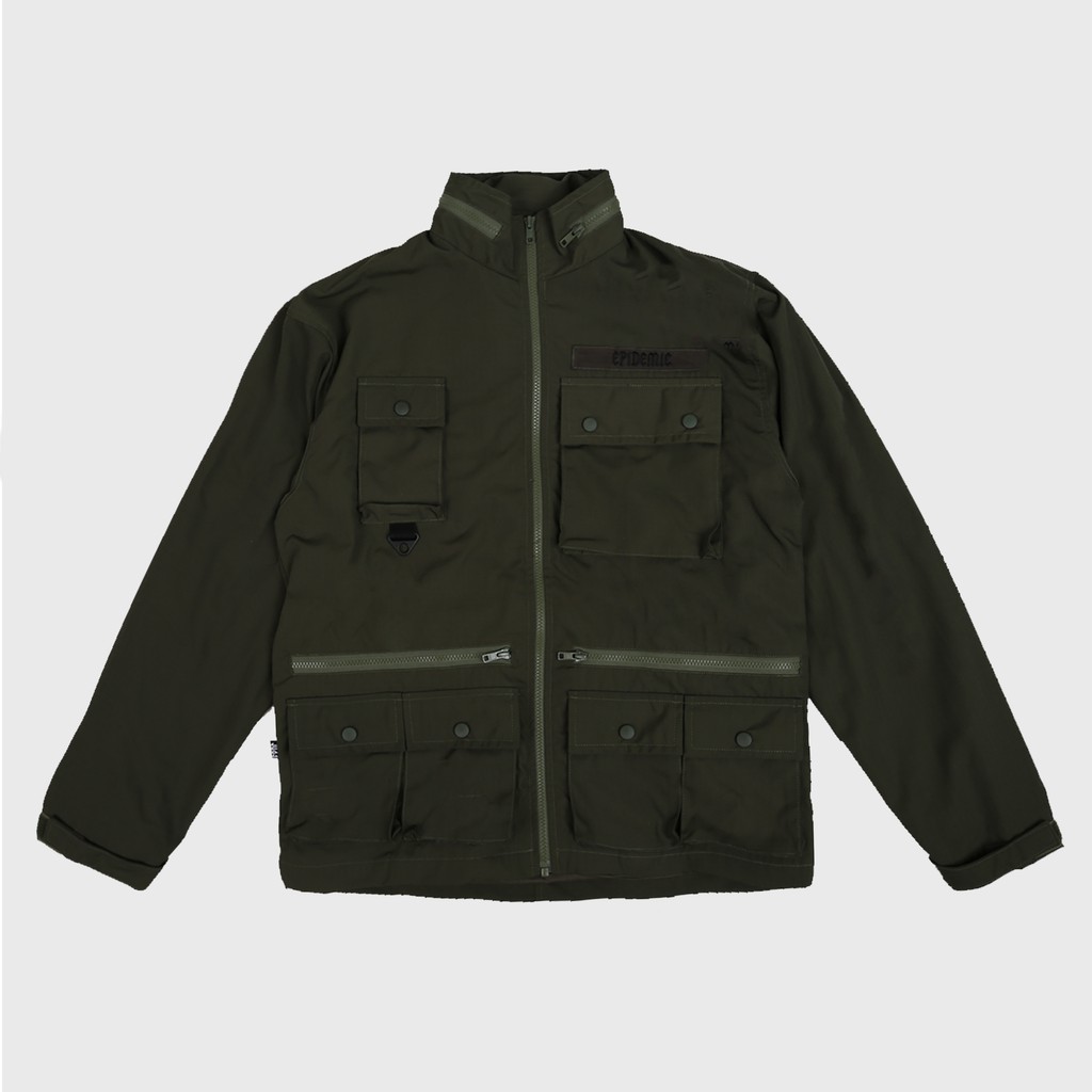 

Epidemic Green Army Damen - Parka - Jaket Army - Jaket Epidemic