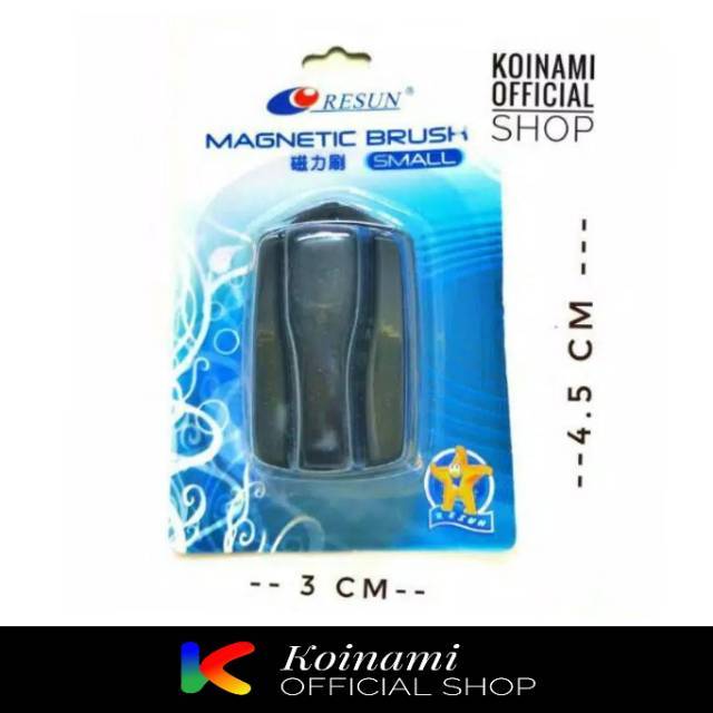 RESUN MAGNET S / pembersih kaca aquarium / aqua scape / arwana / ikan koi / hewan / acc